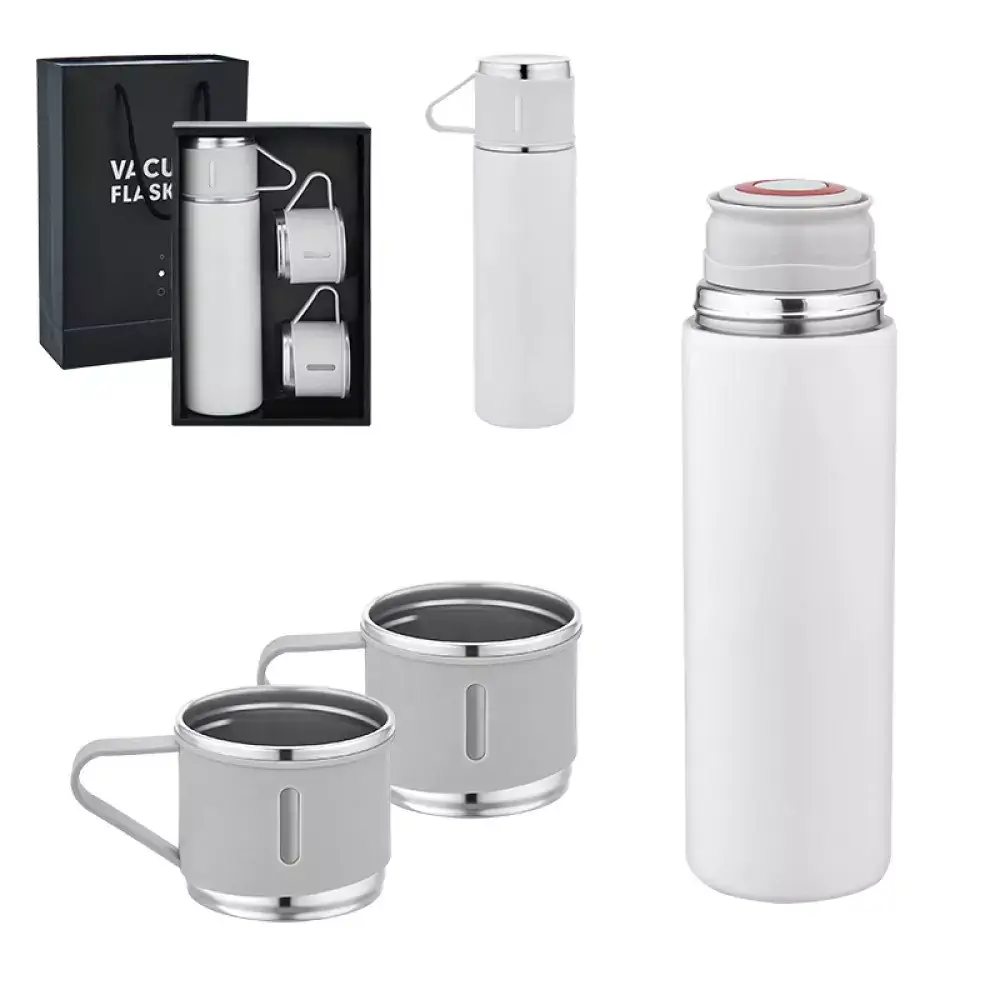 500 ml Çelik 3'lü Termos Set Promozone
