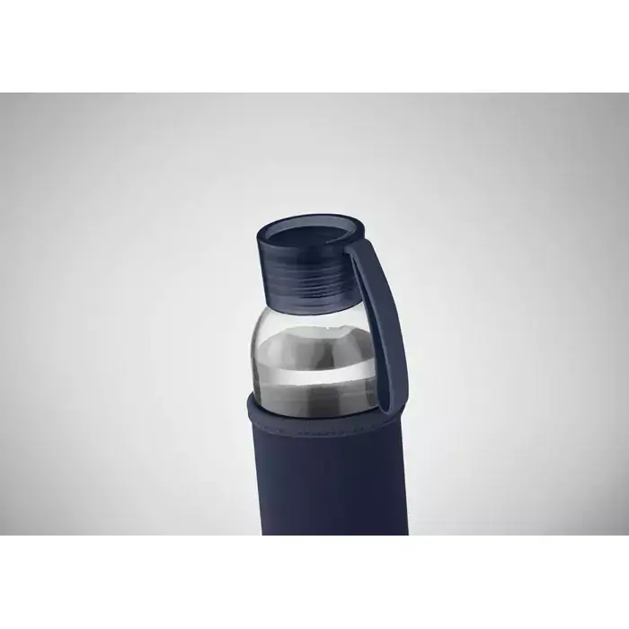 500ml Kılıflı Geri Dönüştürülmüş Cam Su Şişesi Promozone