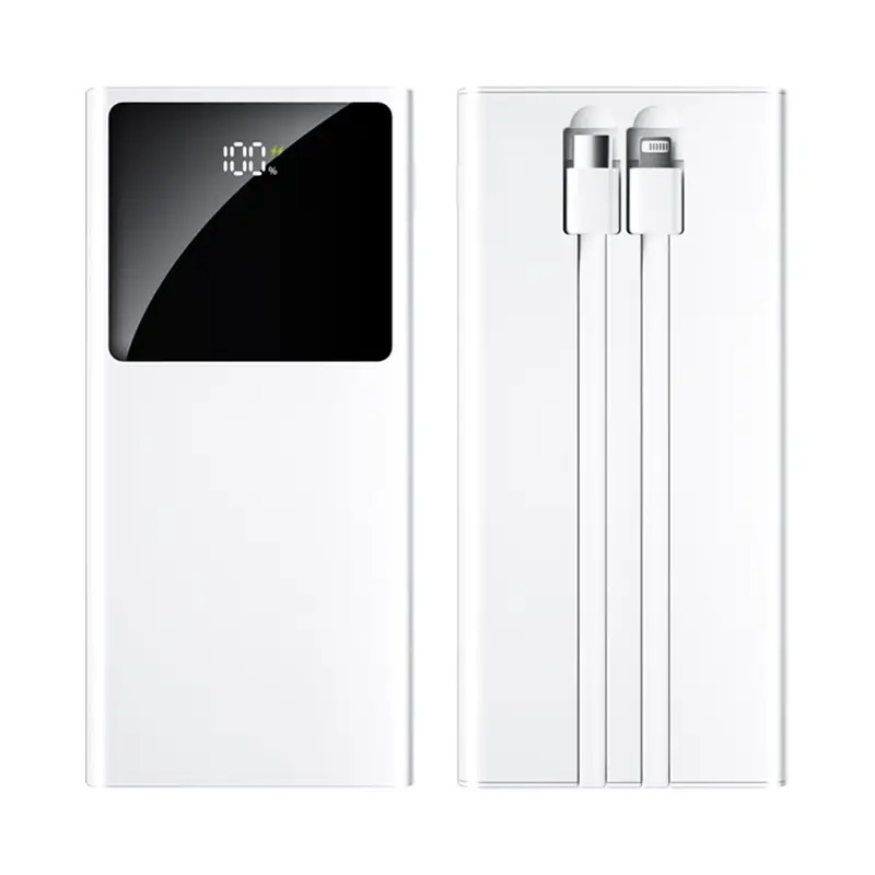 10.000 mAh Type-C Girişli LCD Ekranlı Powerbank Promozone