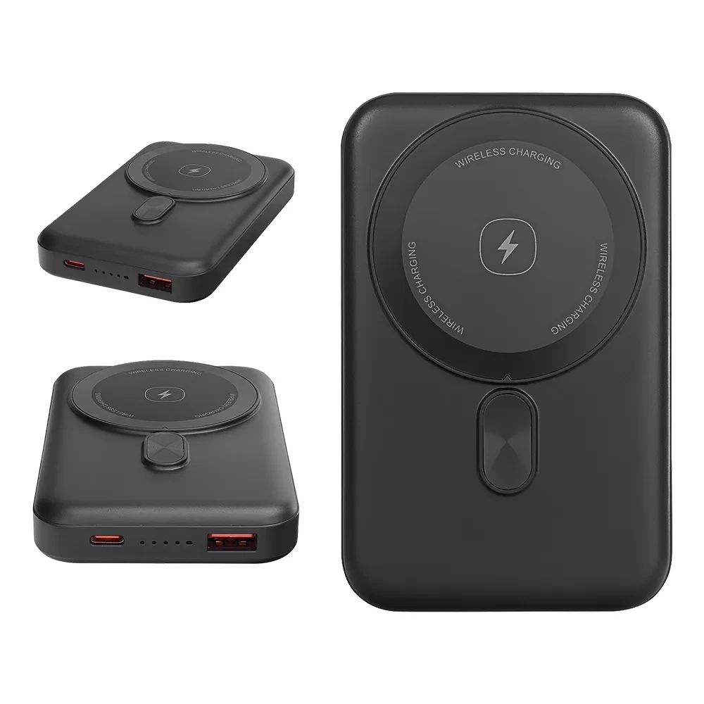 S-link M1031 10000mAh Magsafe 15W HSC22.5W+PD20W+QC3.0 LCD Taşınabilir Şarj Cihazı Powerbank Promozone