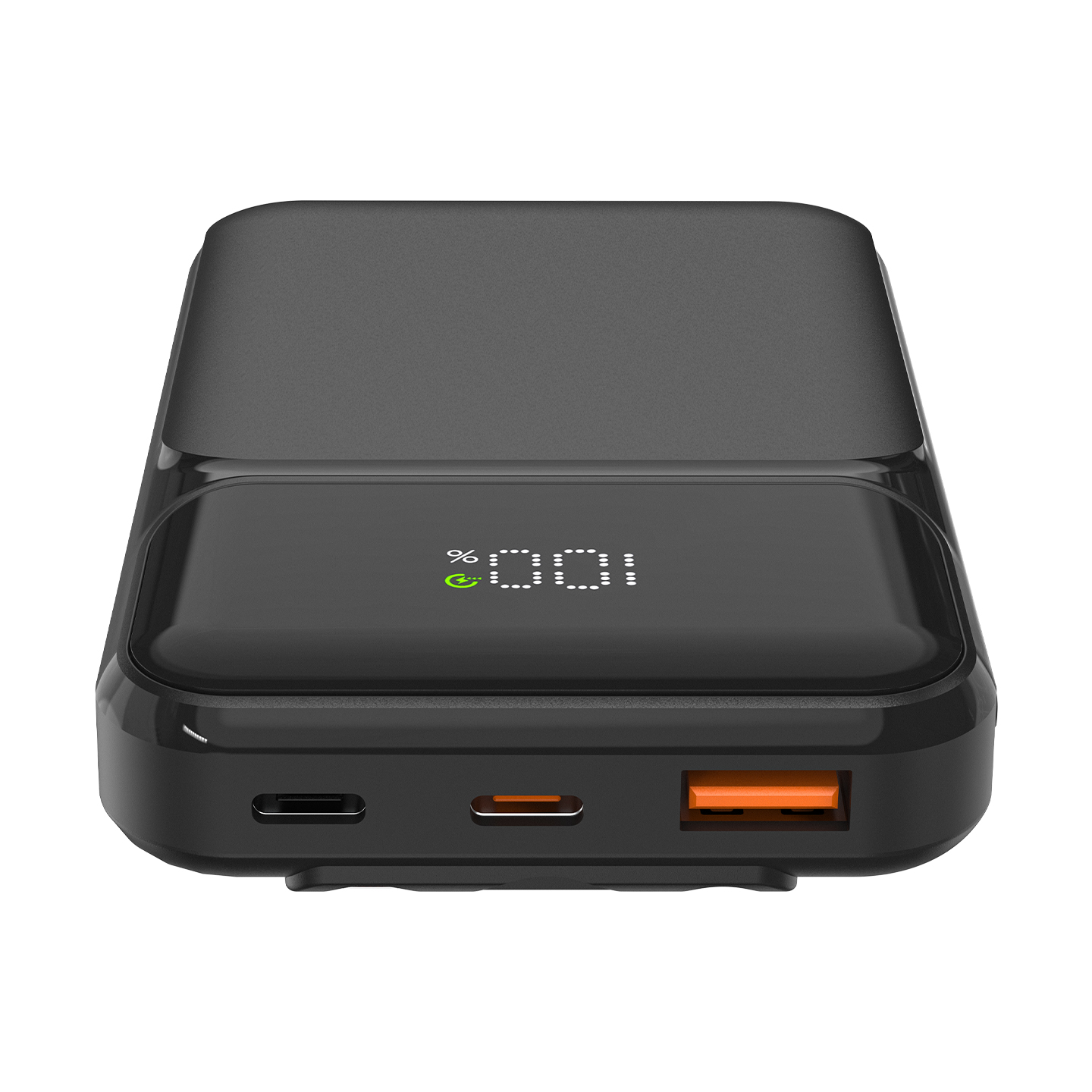 S-link P104 10000 mAh Dahili Kablolu HSC22.5W+PD20W Beyaz LCD Taşınabilir Pil Şarj Cihazı Powerbank