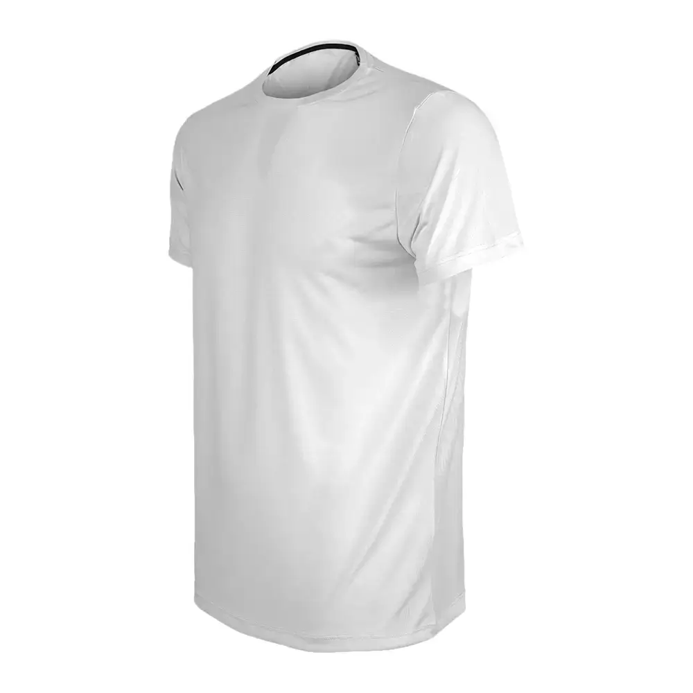 Geri Dönüştürülmüş Nefes Alabilir 140 gsm Polyester Climacool Spor Tişort