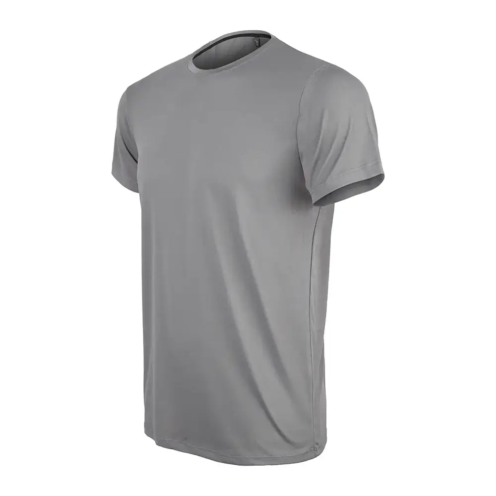 Geri Dönüştürülmüş Nefes Alabilir 140 gsm Polyester Climacool Spor Tişort Promozone