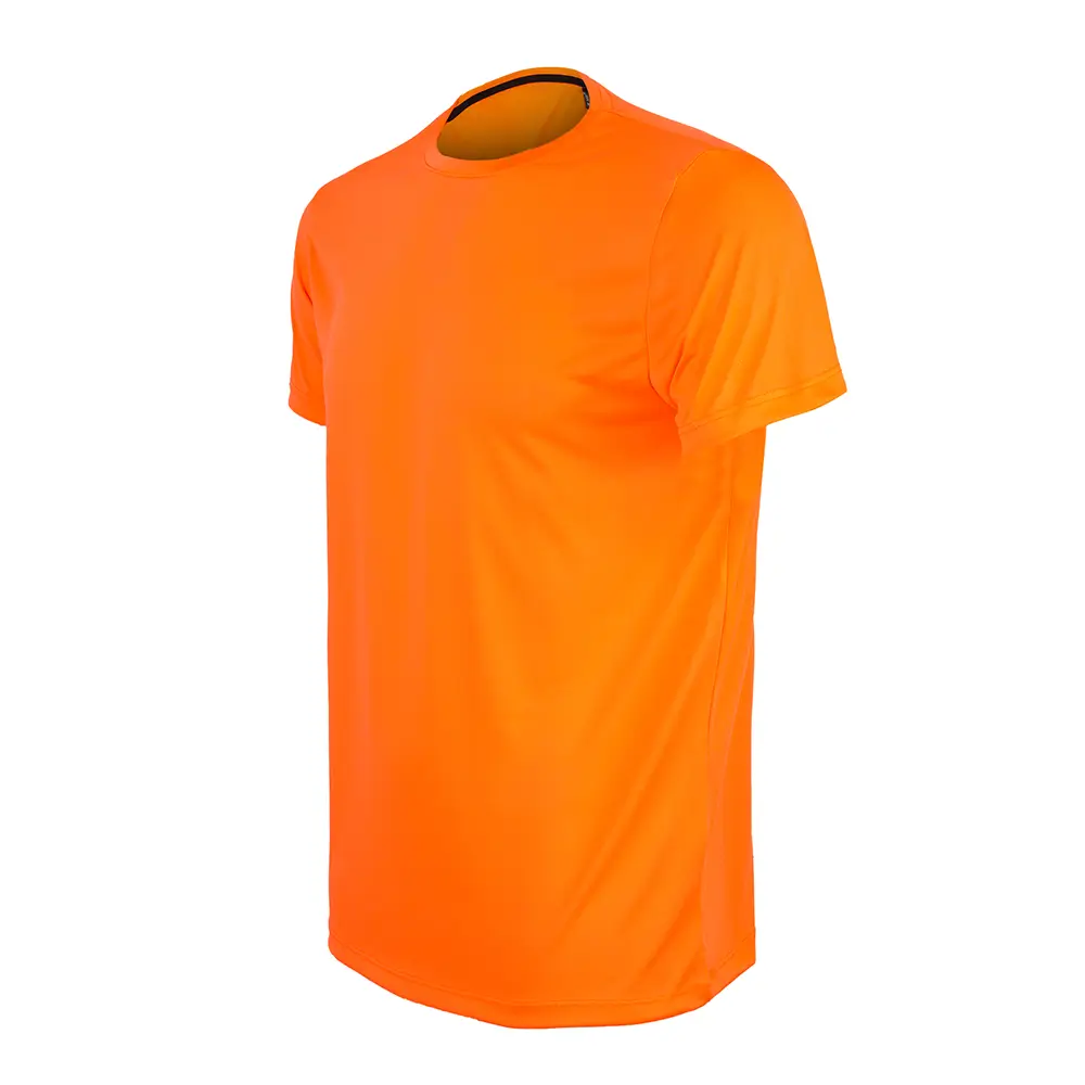 Geri Dönüştürülmüş Nefes Alabilir 140 gsm Polyester Climacool Spor Tişort Promozone