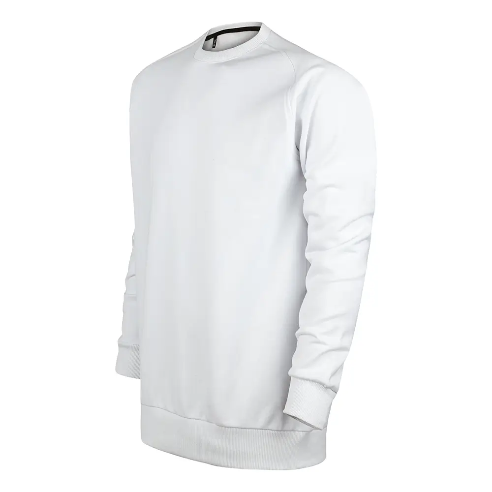 Pamuklu Kaliteli Yetişkin Bisiklet Yaka Sweatshirt