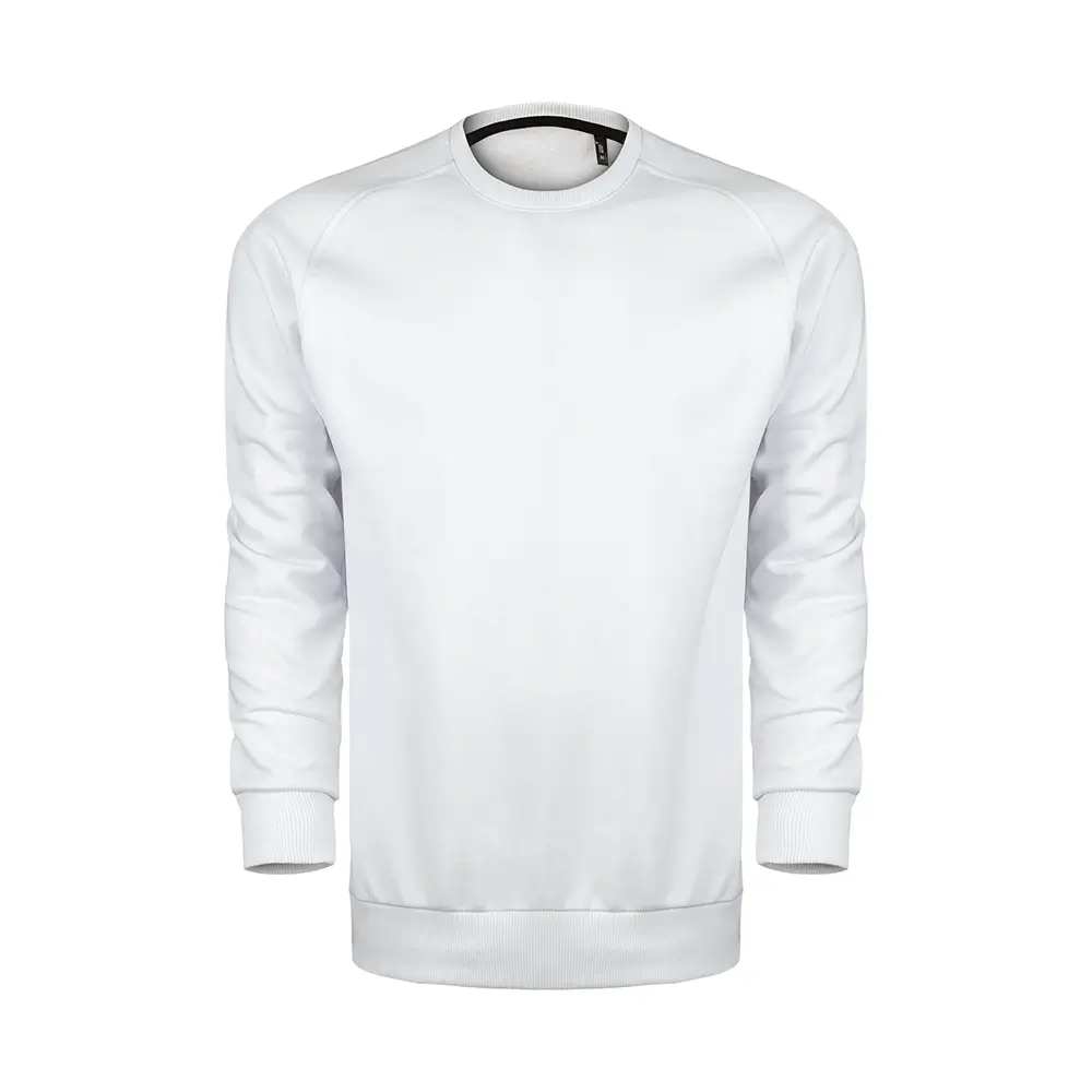 Pamuklu Kaliteli Yetişkin Bisiklet Yaka Sweatshirt