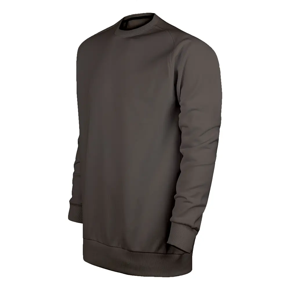 Pamuklu Kaliteli Yetişkin Bisiklet Yaka Sweatshirt Promozone