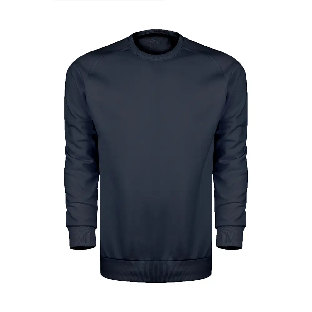 Pamuklu Kaliteli Yetişkin Bisiklet Yaka Sweatshirt Promozone