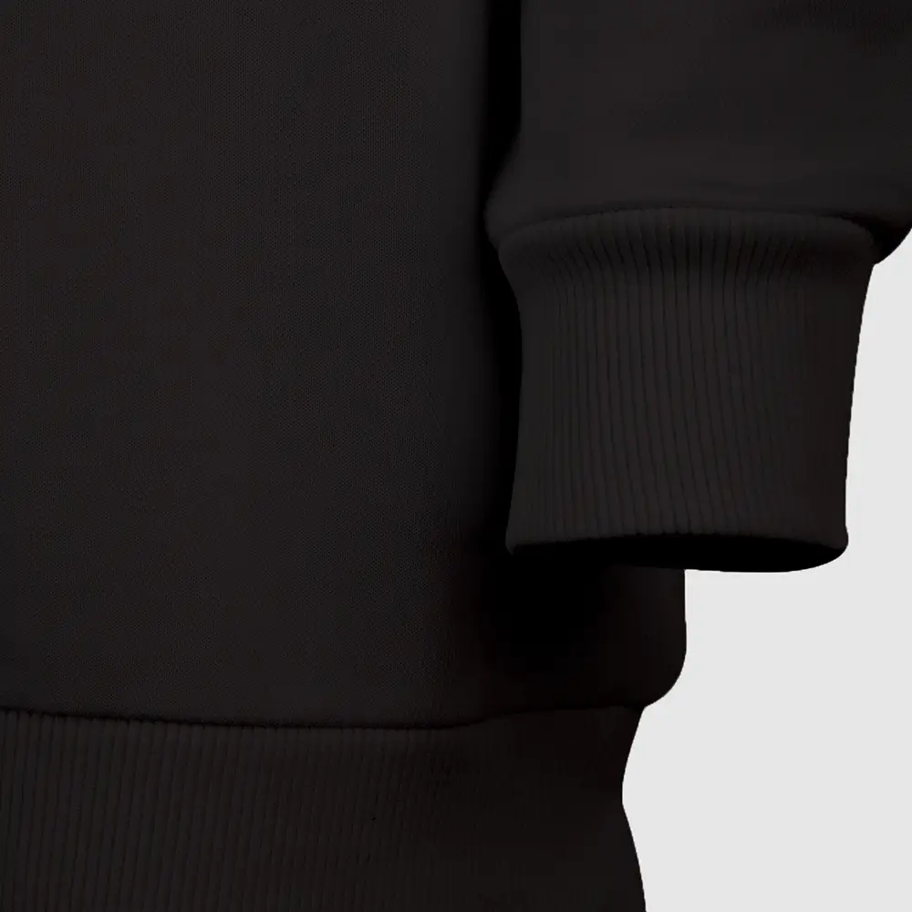 Pamuklu Kaliteli Yetişkin Bisiklet Yaka Sweatshirt Promozone