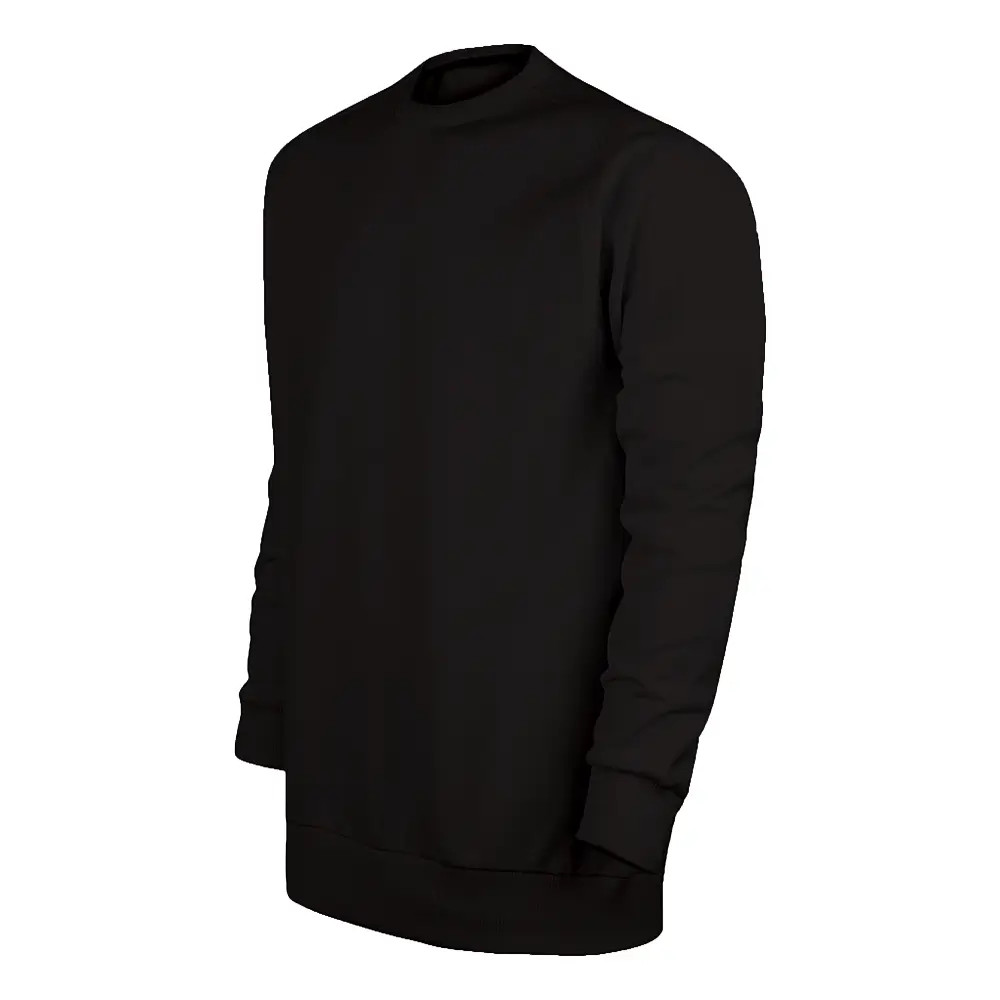 Pamuklu Kaliteli Yetişkin Bisiklet Yaka Sweatshirt Promozone