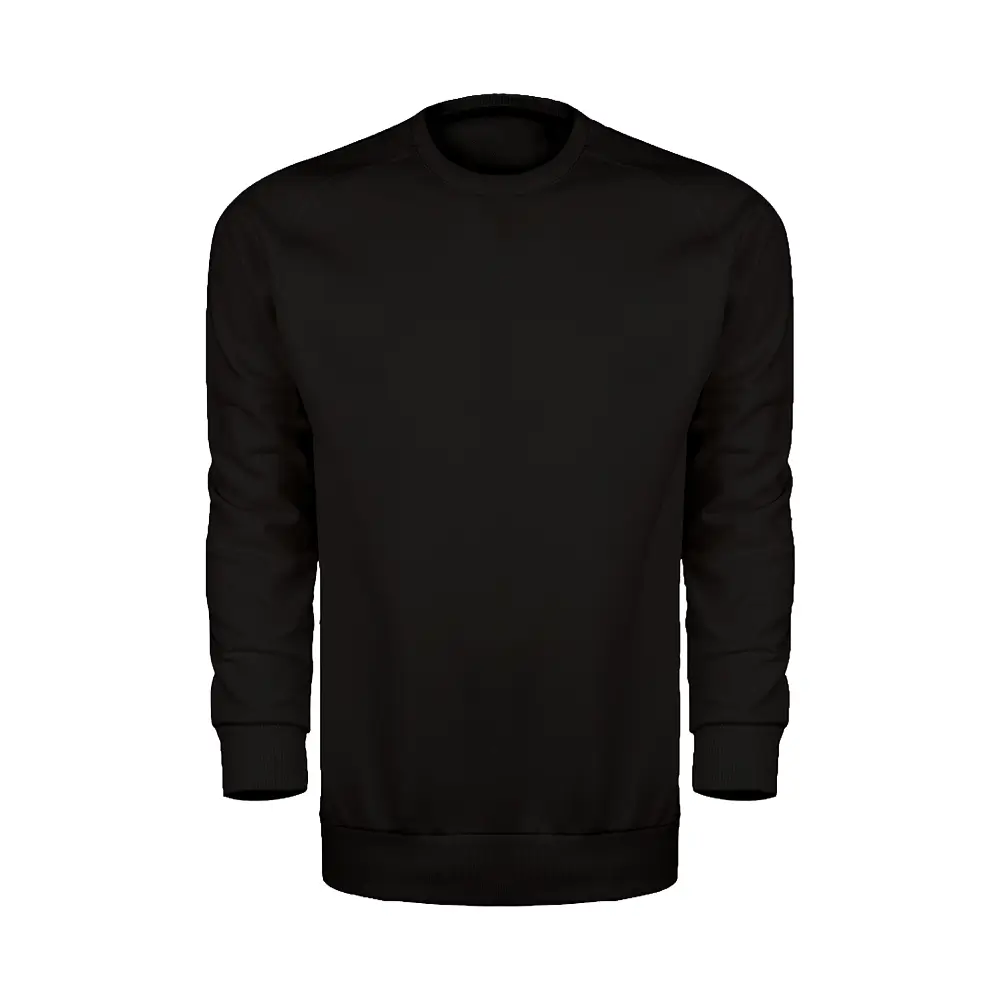 Pamuklu Kaliteli Yetişkin Bisiklet Yaka Sweatshirt Promozone