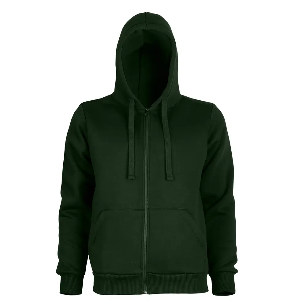 Pamuklu Kaliteli Yetişkin Kapüşonlu Fermuarlı Sweatshirt Promozone