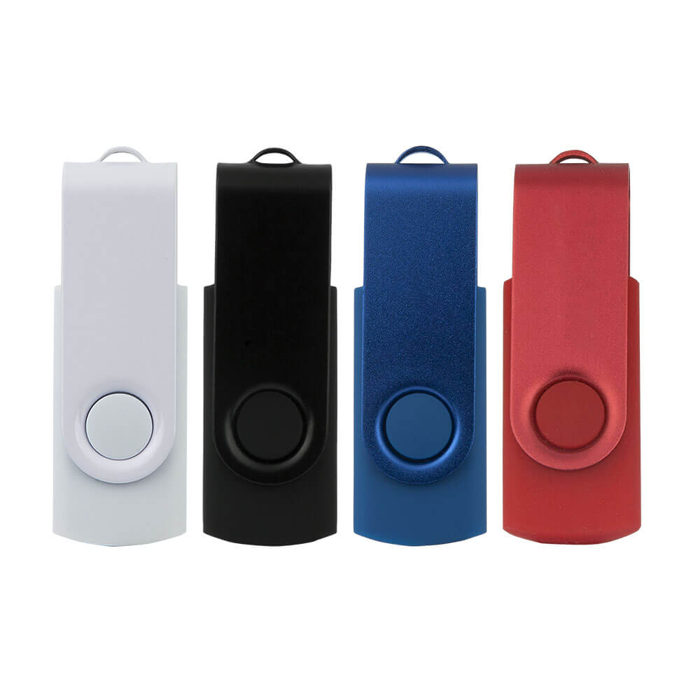 32 GB USB 3.0 Renkli Baskı Döner Metal Başlıklı USB Bellek Promozone