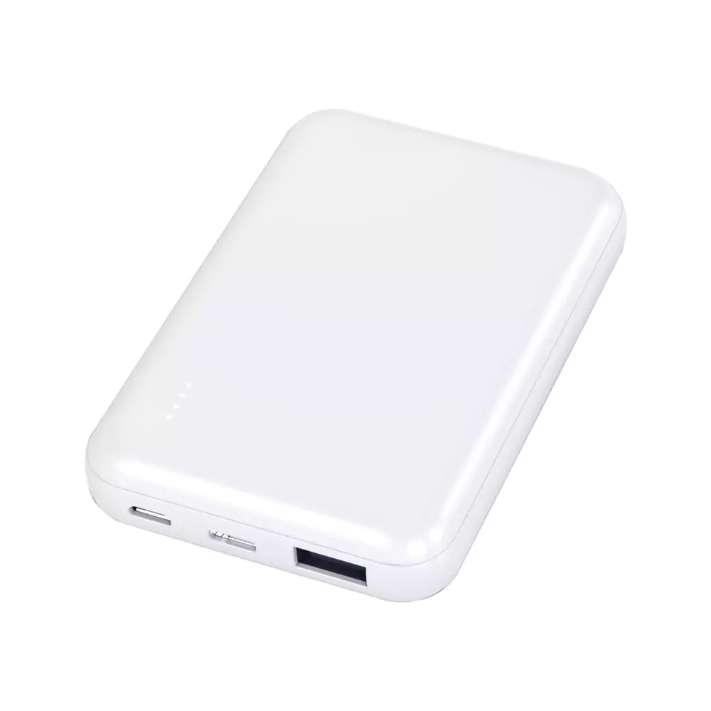 5000 mAh Magesafe Özellikli Led Güç Göstergeli Wireless Kablosuz Powerbank Promozone