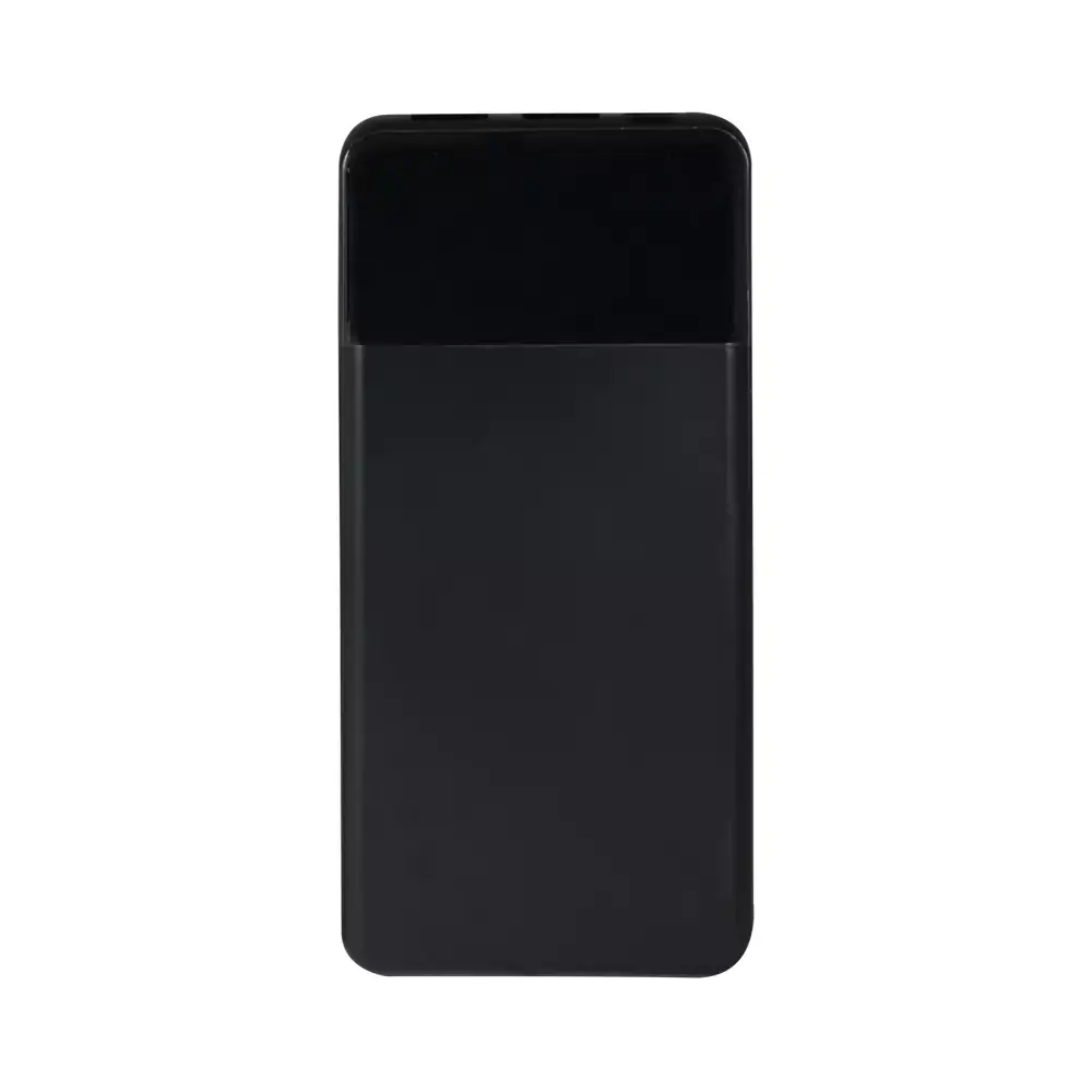 10000 mAh Dijital Ekran Göstergeli Plastik Gövde Micro+Type C Girişli Powerbank Promozone