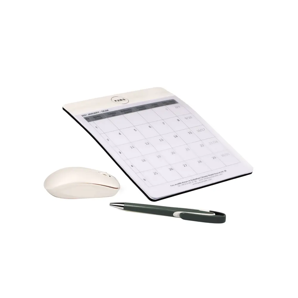 Özel Üretim Yapraklı Flip-top Mouse Pad Promozone