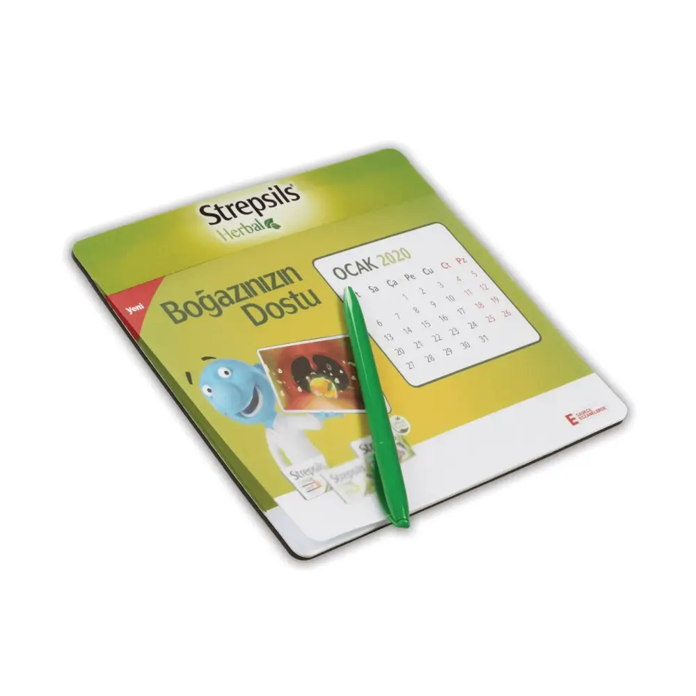 Özel Üretim Yapraklı Flip-top Mouse Pad Promozone
