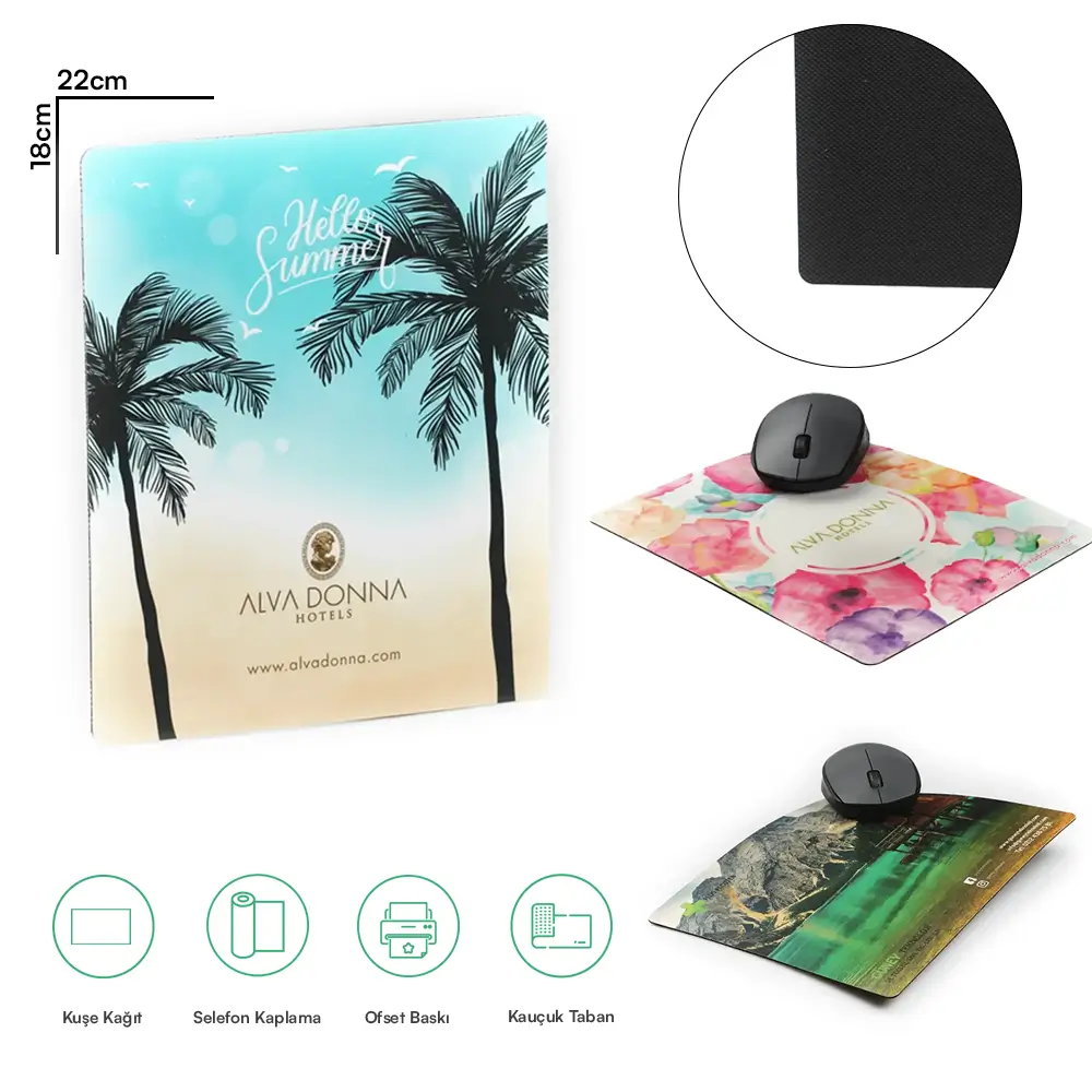 Özel Üretim Thin Pad İnce Taban Mouse Pad Promozone