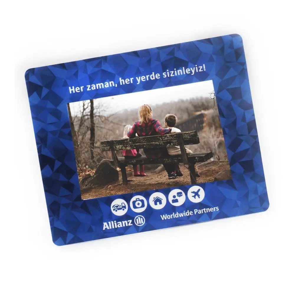 18 x 22 cm Özel Üretim Fotoğraf Çerçeveli Mouse Pad Promozone