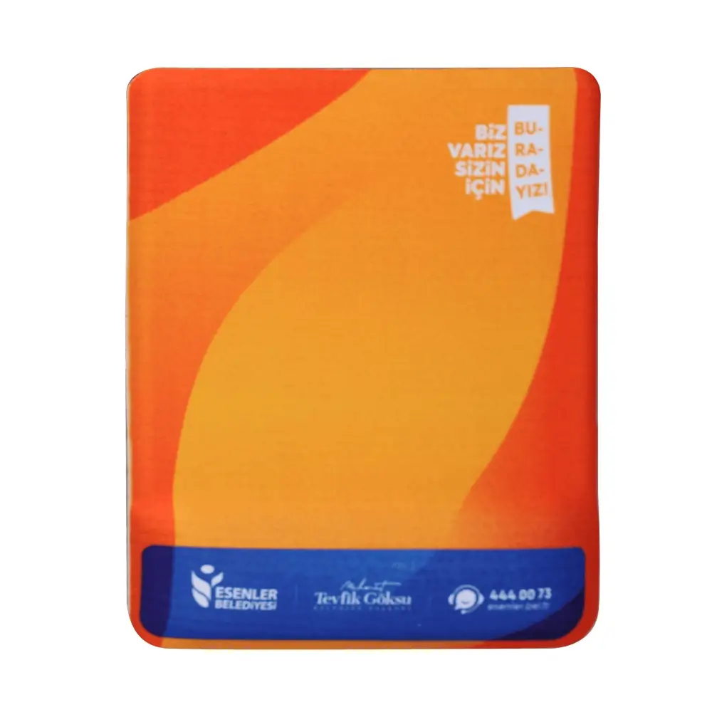 Özel Üretim Sünger Bilekli Dikdörtgen Mouse Pad Promozone