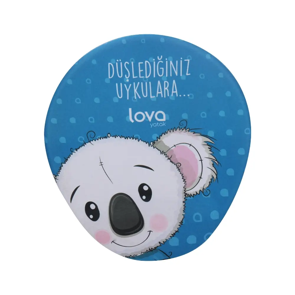 Özel Üretim Sünger Bilekli Oval Mouse Pad Promozone