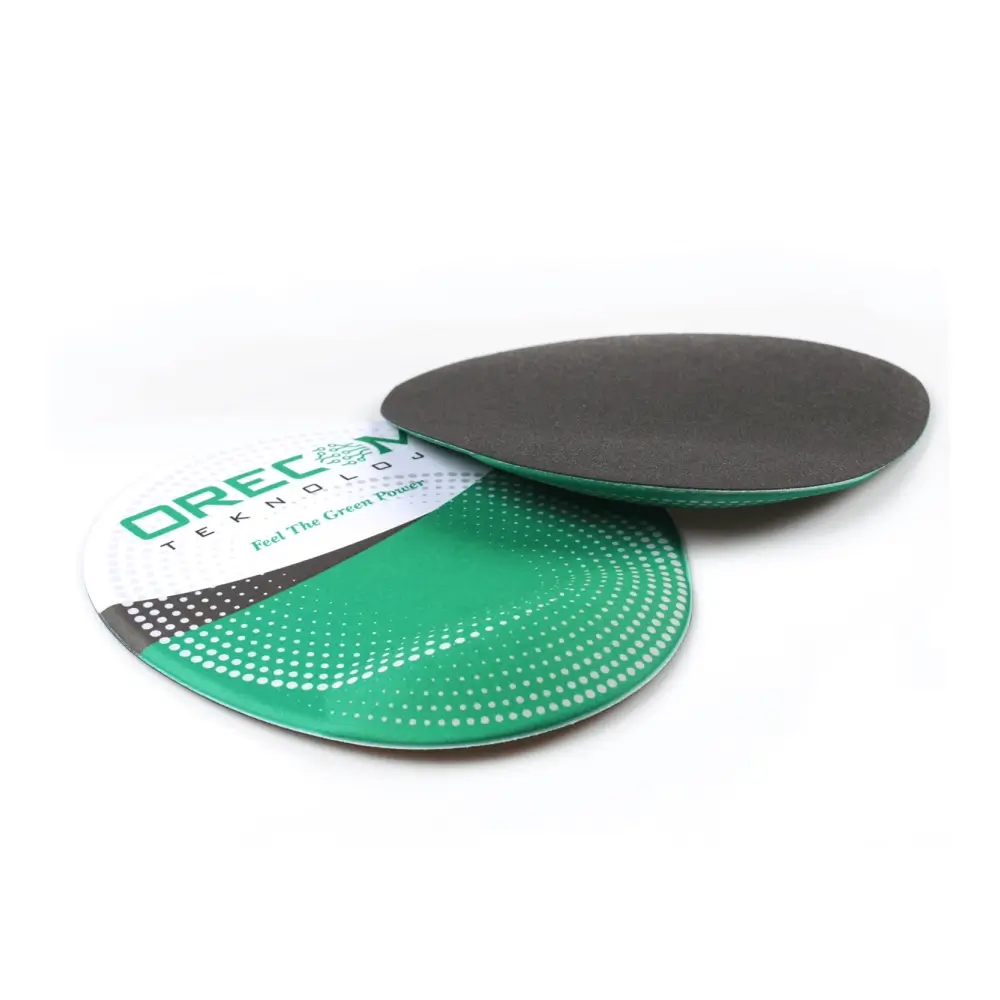 Özel Üretim Sünger Bilekli Oval Mouse Pad Promozone