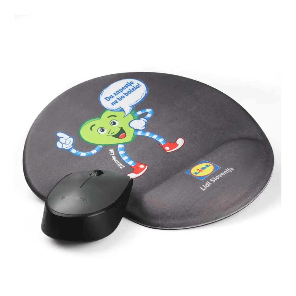 Özel Üretim Ekstra Sünger Bilekli Mouse Pad Promozone