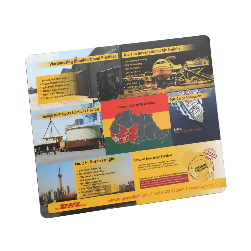 22 x 18 cm Standart Logo Baskılı Mouse Pad Promozone