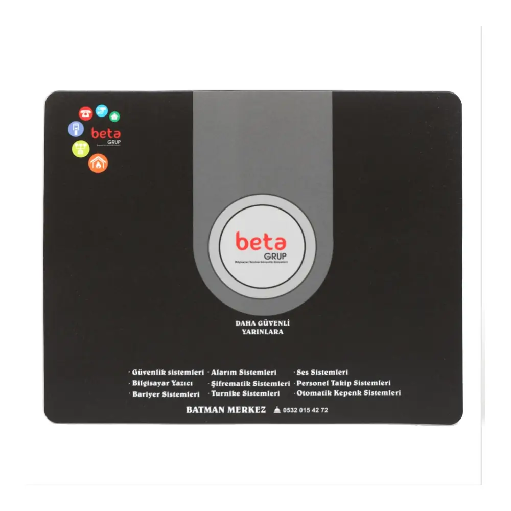 22 x 18 cm Standart Logo Baskılı Mouse Pad Promozone