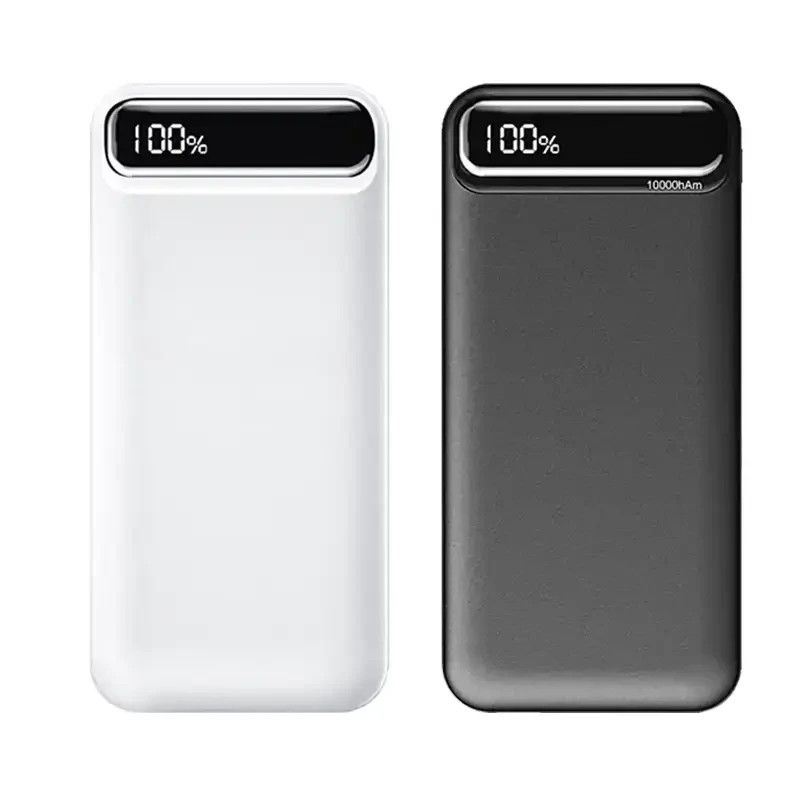10.000 mAh Type-C Hızlı Şarj Destekli LCD Ekranlı Powerbank Promozone