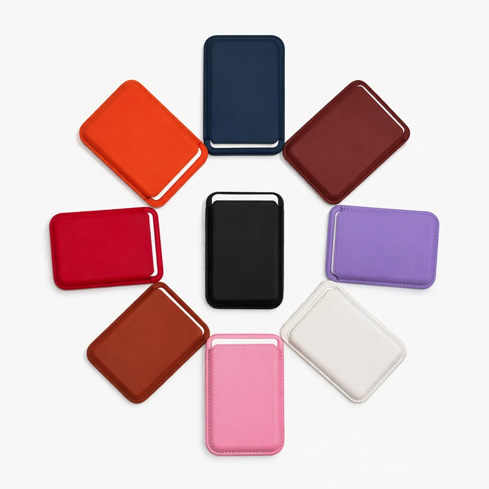 Magsafe Deri Telefon Arkası Kartlık Telefon Arka Cüzdan Telefon Arkası Kart Yuvası Promozone