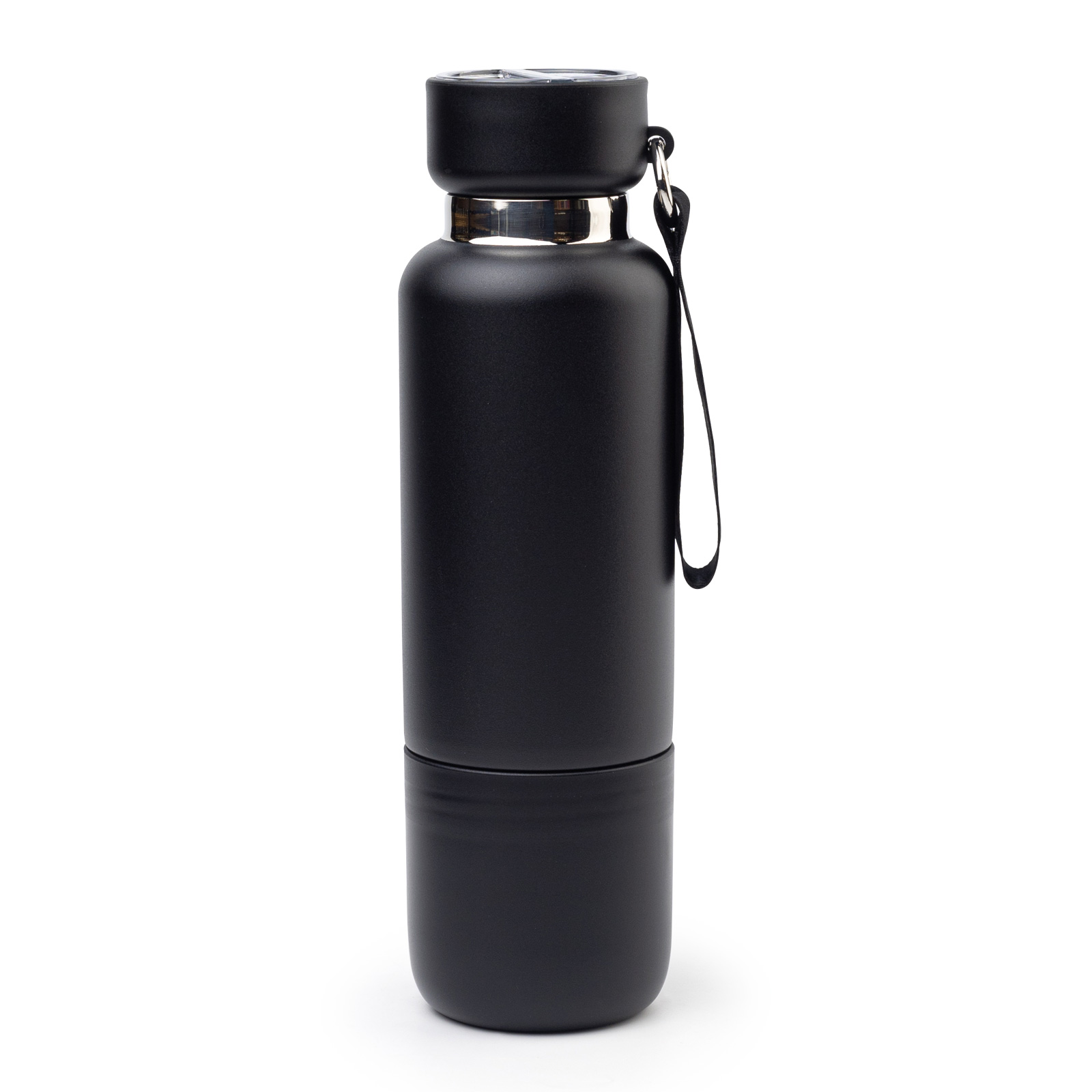 Taban Bardak Hazneli 500 ml Çelik Termos Promozone