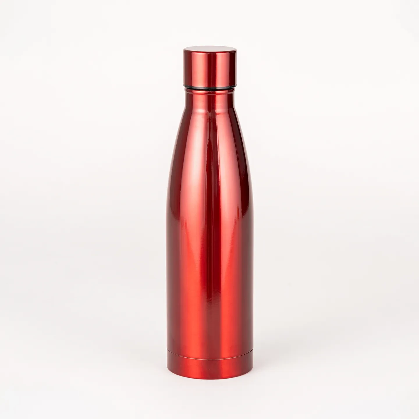 500 ml Paslanmaz Çelik Termos Şişe - Çift Duvarlı - Kırmızı
