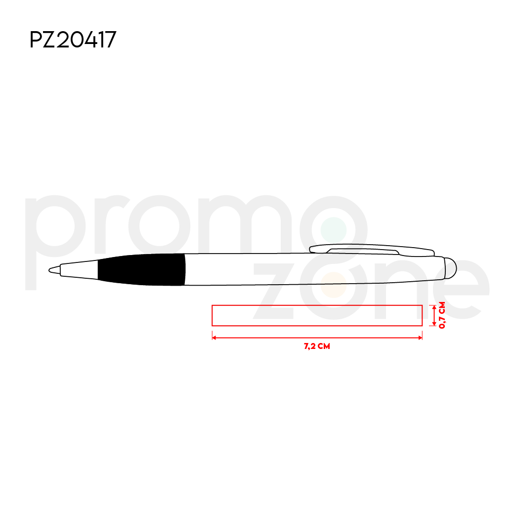 Metal Tükenmez Kalem Touchpen Özellikli Promozone