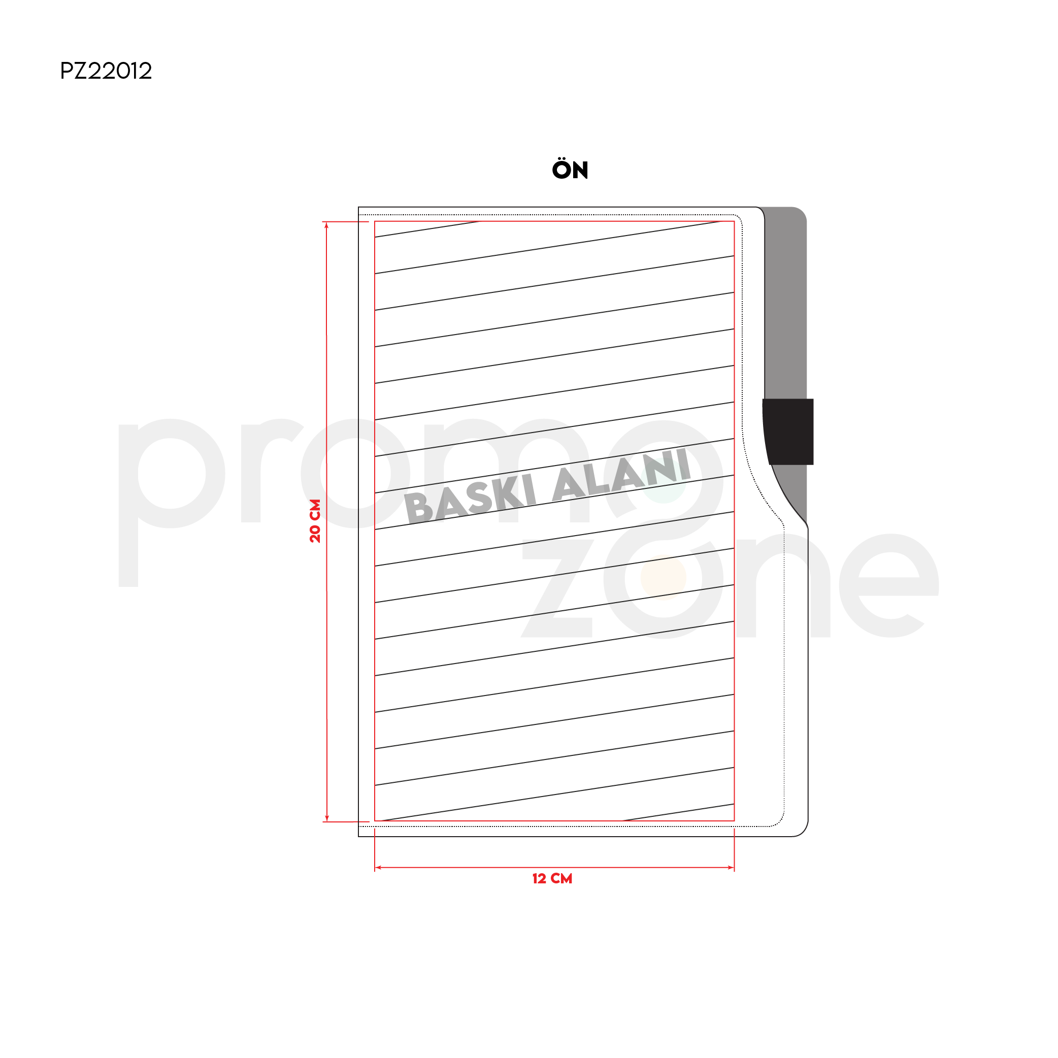 Termo Deri̇ Defter (Ivory Kağıt) Promozone