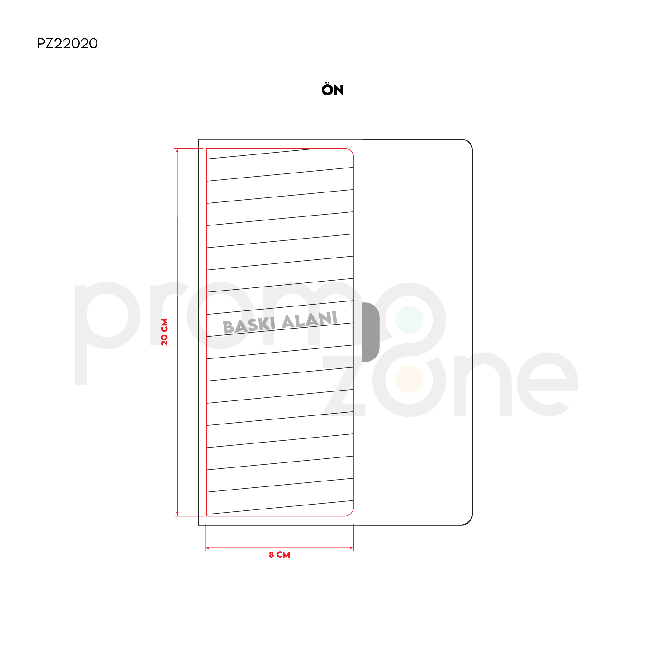 Termo Deri Defter Promozone