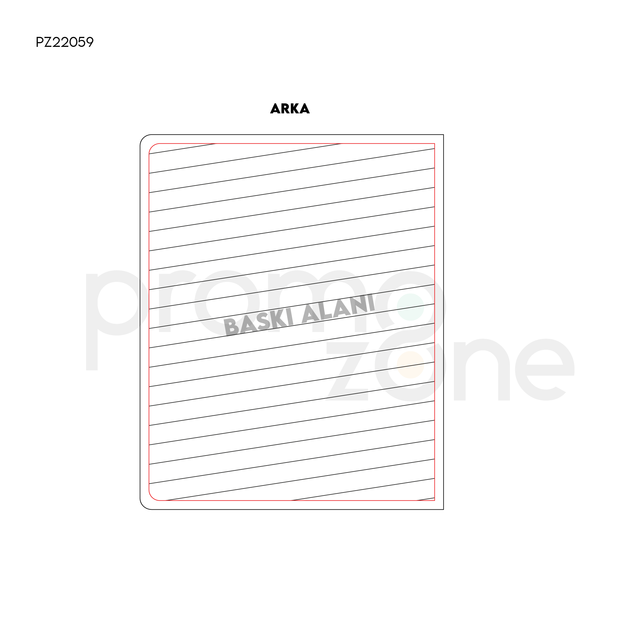 Termo Deri Organizer (17x21 cm) Promozone