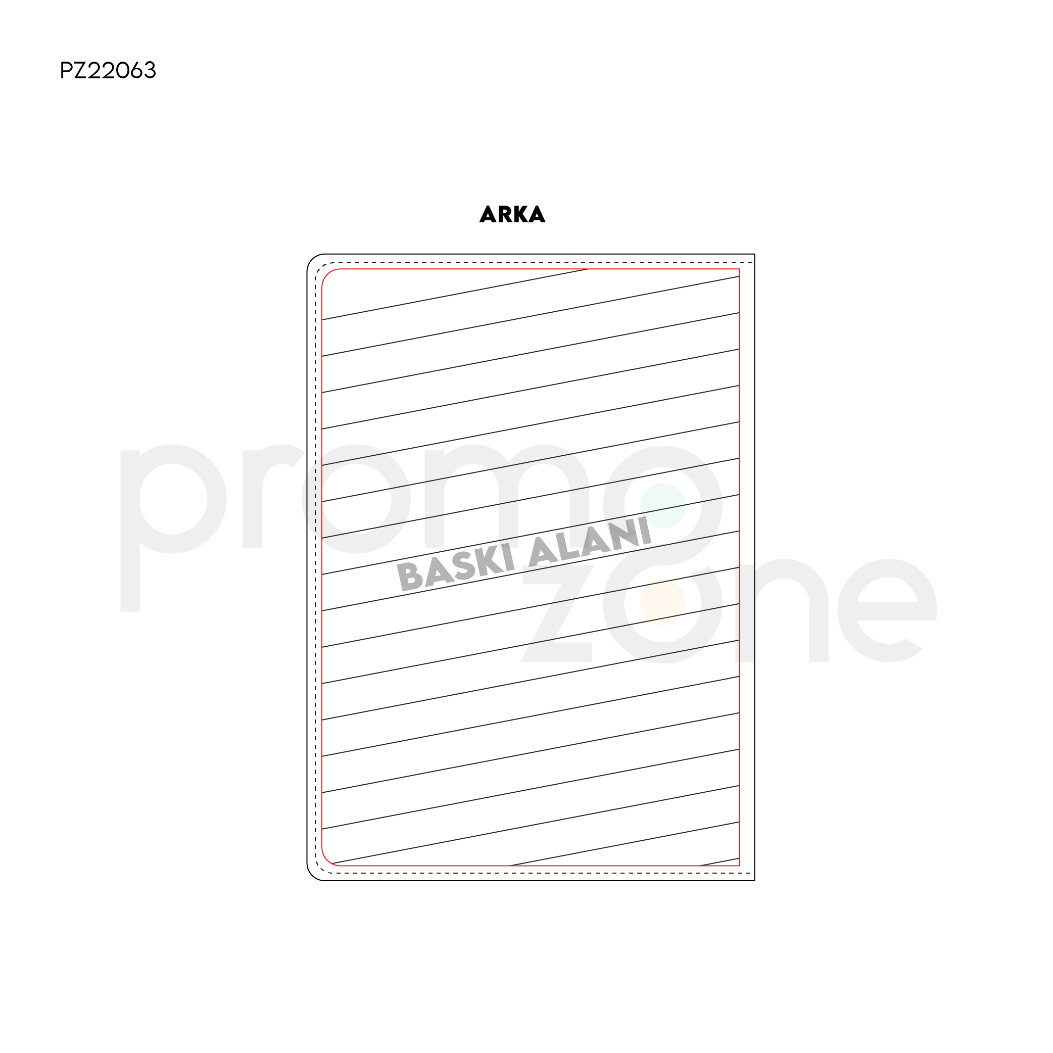Termoderi Kapaklı Defter ( 15 x 21 cm ) Promozone