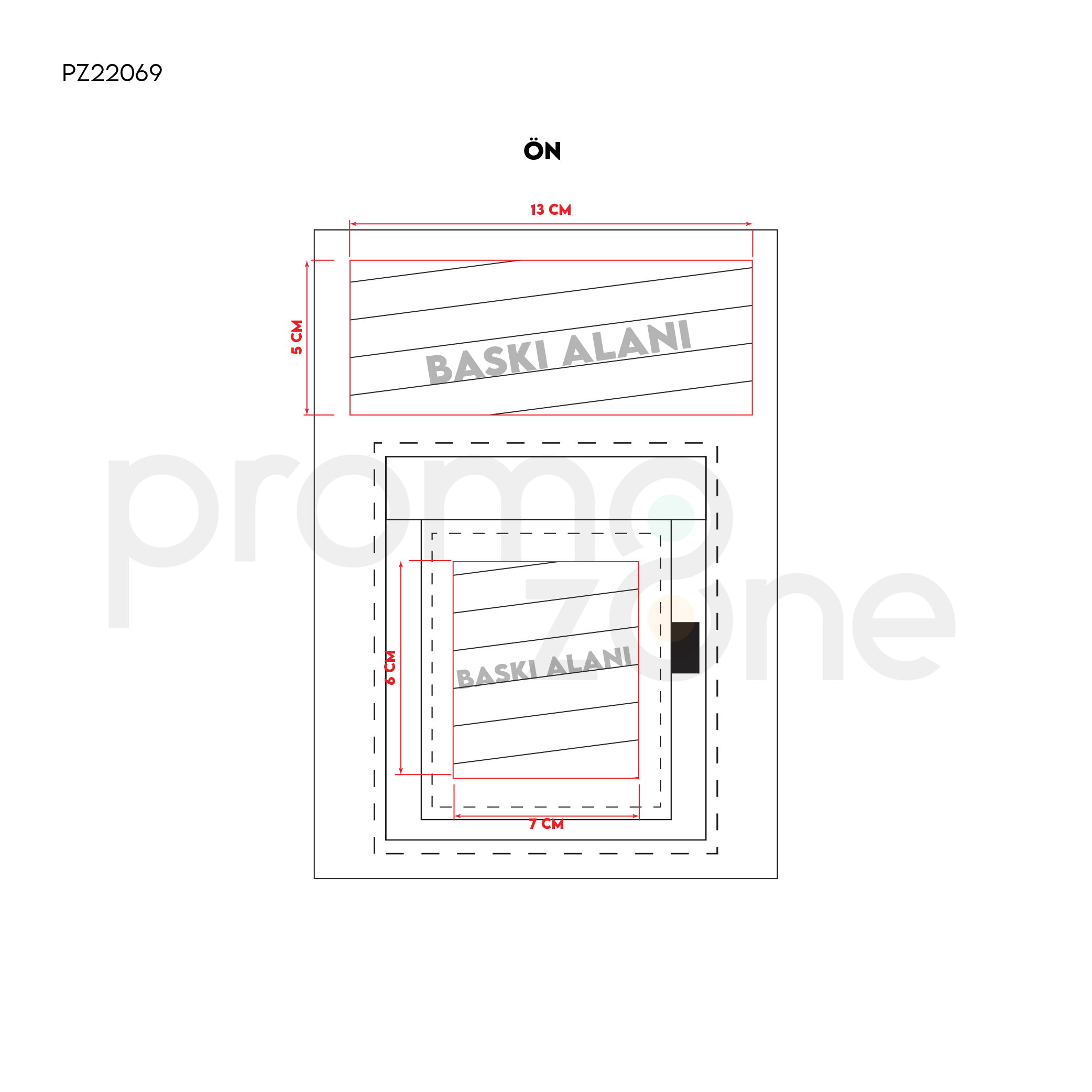 Termoderi Kapaklı Defter ( 15 x 21 cm ) Promozone