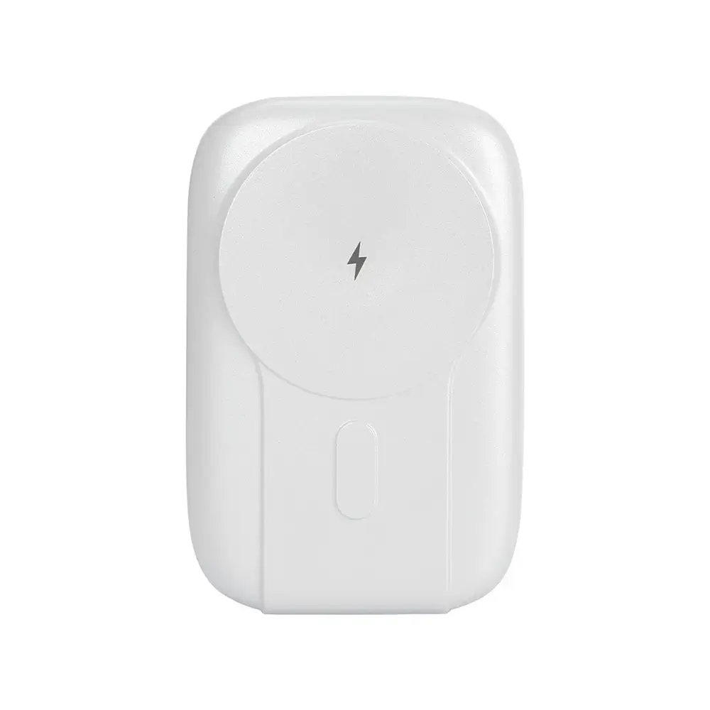 10000 mAh Magsafe Hızlı Şarj Özellikli Dahili Kablolu Powerbank - Logo Baskılı