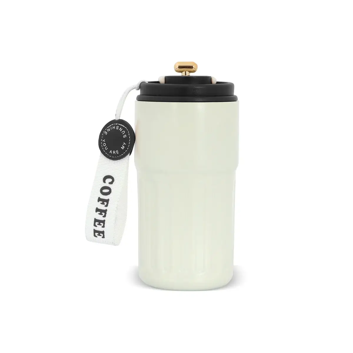 400 ml Isı Derece Göstergeli Askı İpli Paslanmaz Çelik Termos - Logo Baskılı Promozone