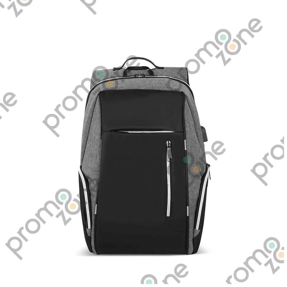 USB Şarj Girişli, Laptop Bölmeli Promosyon Sırt Çantası – Logo Baskılı Promozone