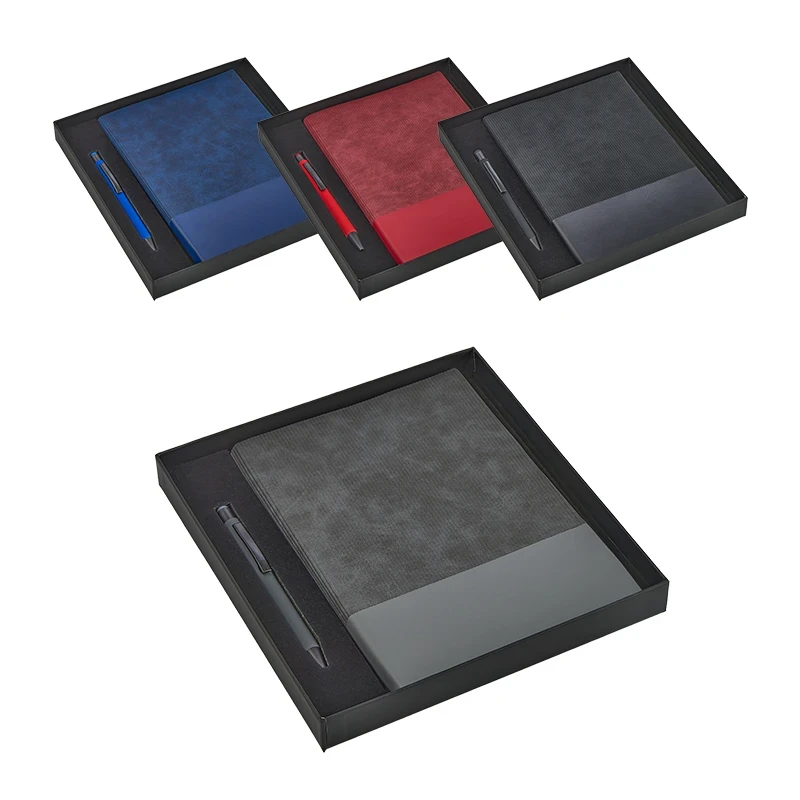 Hediyelik Defter Kalem Seti Yumuşak Kapaklı Defter + Metal Touchpen Kalem Özel Kutulu Promozone