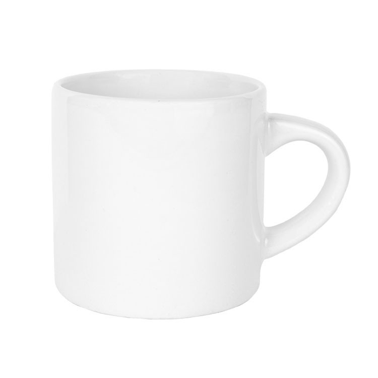 Süblimasyon Porselen Beyaz Nescafe Kupa Bardak Kutulu - Logo Baskılı - Beyaz