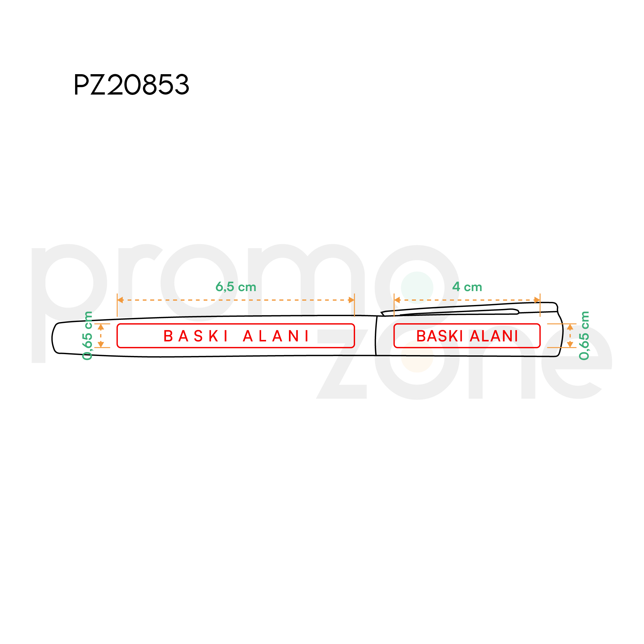 Metal Roller Kalem Promozone