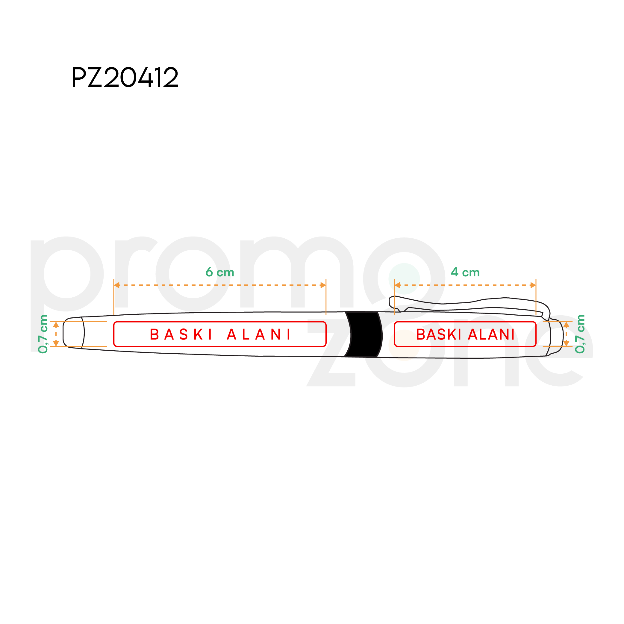 Metal Roller Kalem Promozone