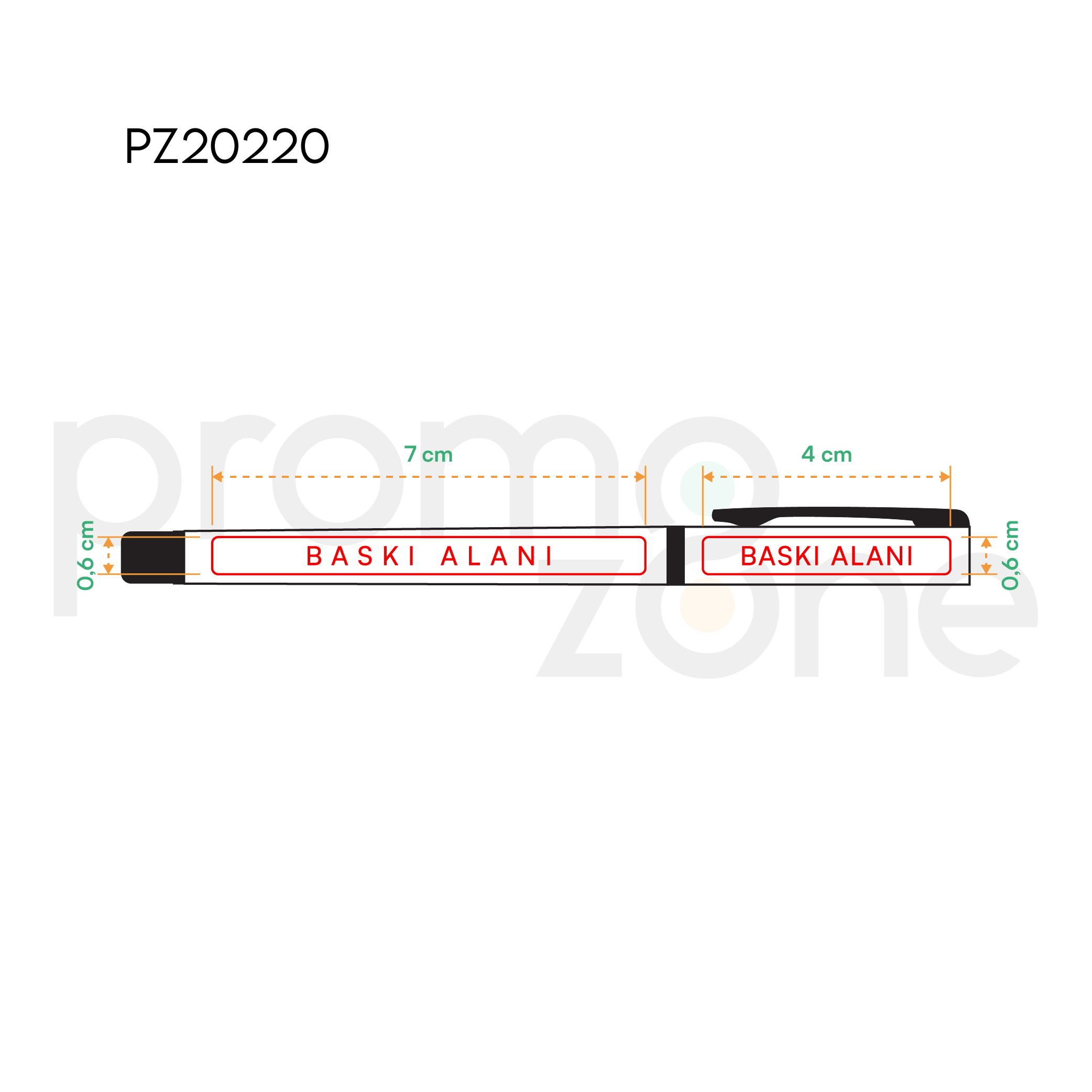 Metal Roller Kalem Promozone