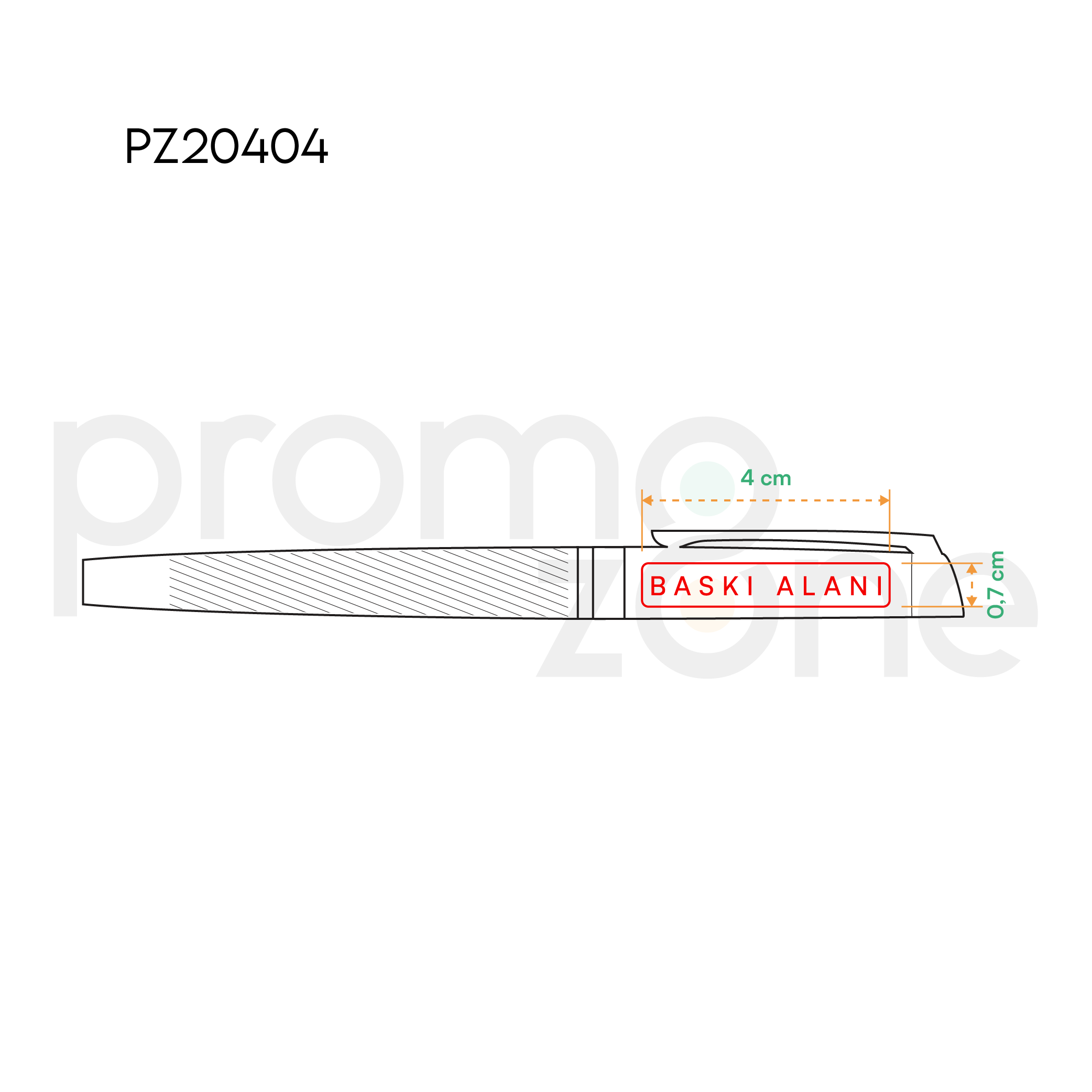 Metal Roller Kalem Promozone