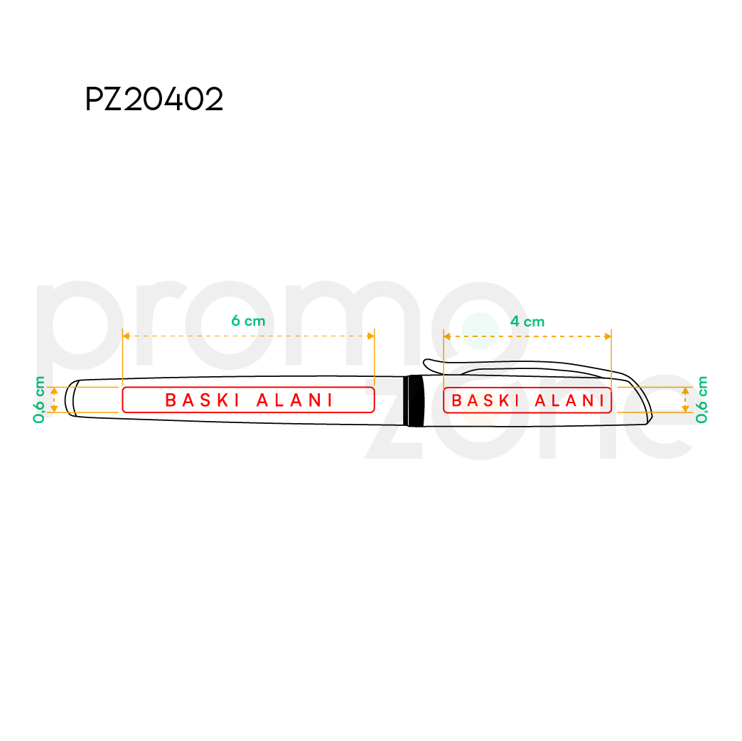Metal Roller Kalem Promozone