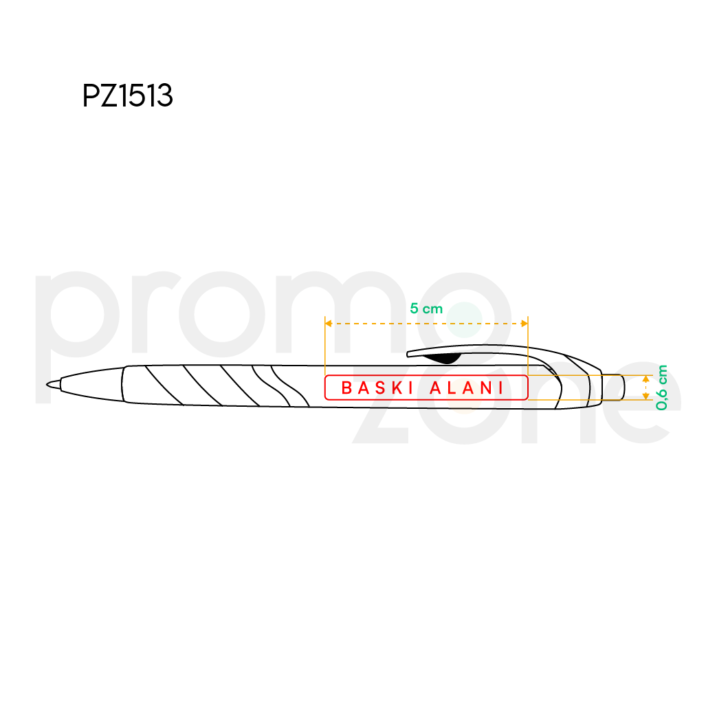 Plastik Tükenmez Kalem Promozone